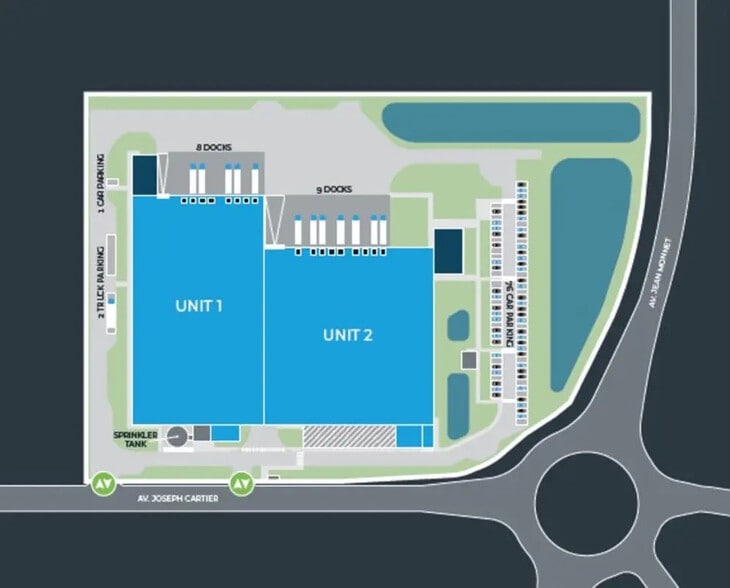 Office in Beaucaire for lease - Floor Plan - Image 3 of 3
