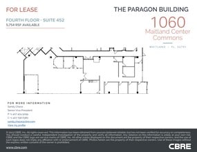 1060 Maitland Center Commons, Maitland, FL for lease Site Plan- Image 1 of 1