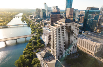 98 San Jacinto Blvd, Austin, TX - aerial  map view