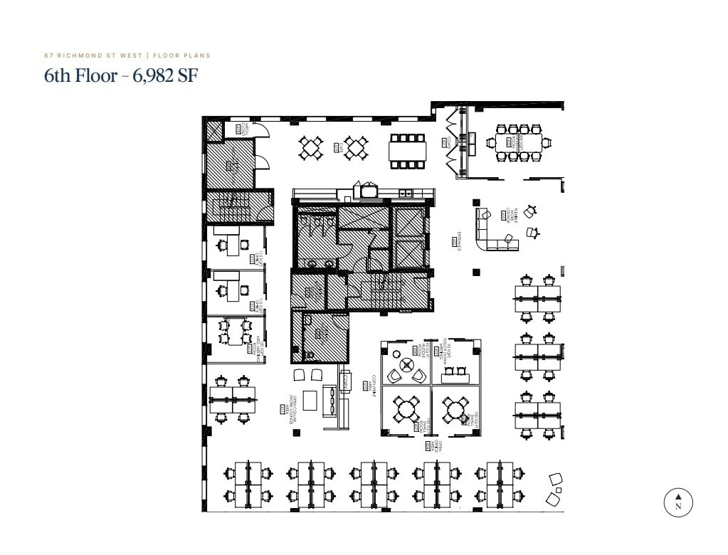 67 Richmond St W, Toronto, ON for lease Floor Plan- Image 1 of 1