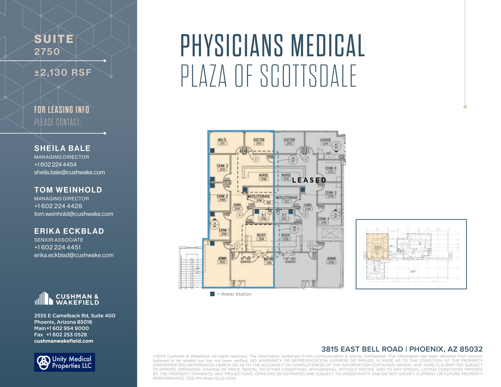 3815 E Bell Rd, Phoenix, AZ for lease Site Plan- Image 1 of 1