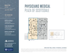 3815 E Bell Rd, Phoenix, AZ for lease Site Plan- Image 1 of 1