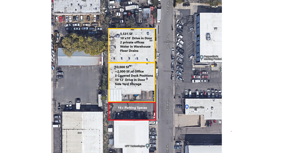 777-781 Umatilla St, Denver, CO for lease - Aerial - Image 1 of 19