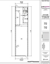 228 S Main St, Newtown, CT for lease Floor Plan- Image 1 of 4