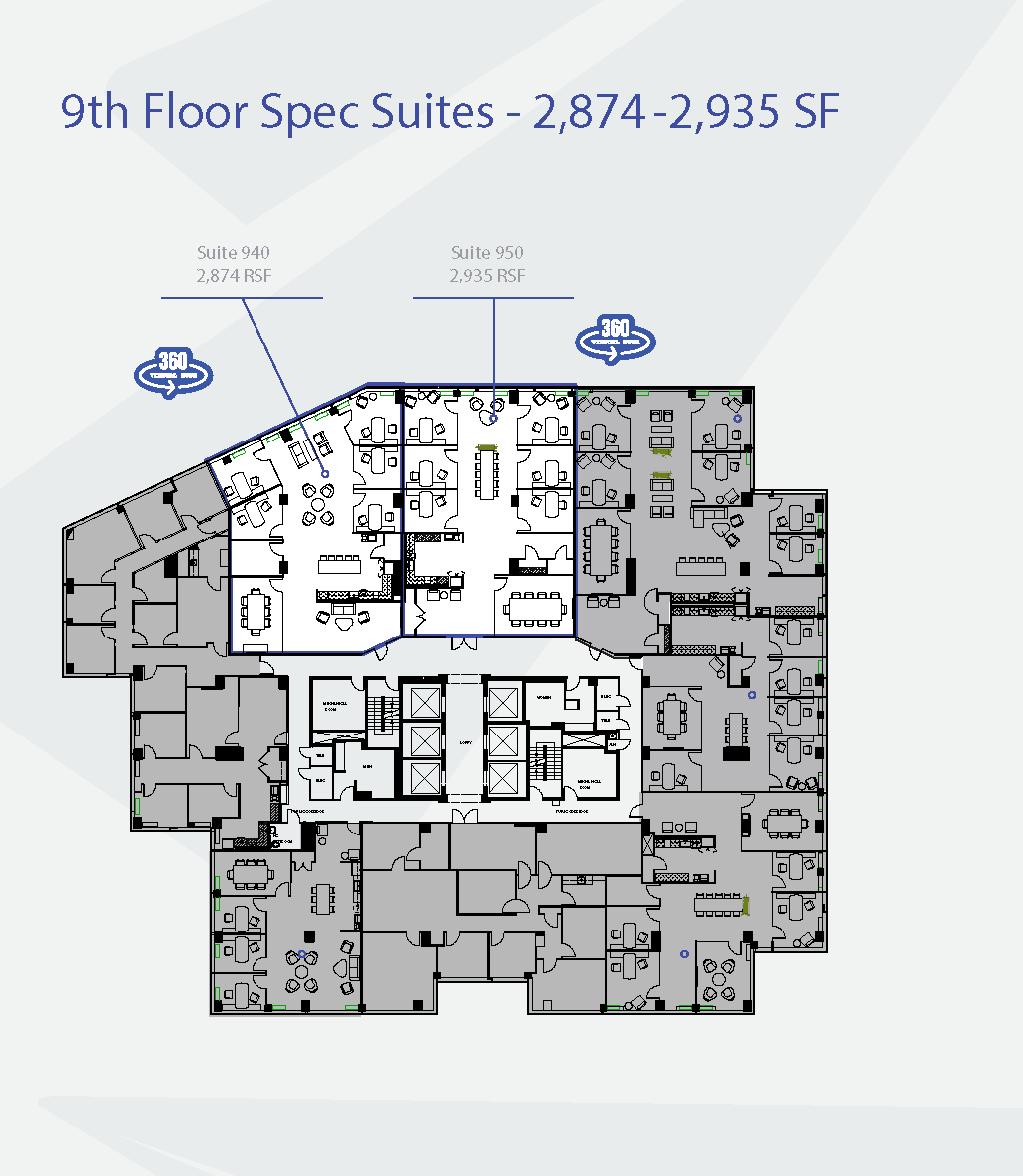 8455 Colesville Rd, Silver Spring, MD for lease Floor Plan- Image 1 of 1