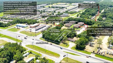 5646 Cyanamid Rd, Milton, FL - Aerial map view - Image1