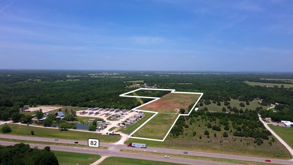 144 Raccoon Dr, Sherman, TX for lease - Aerial - Image 1 of 2