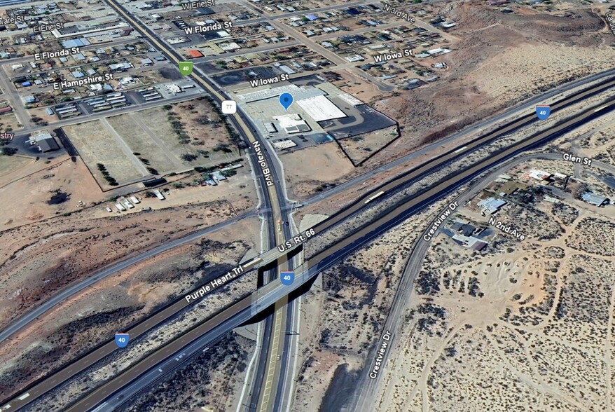 1001 Navajo Blvd, Holbrook, AZ for sale - Aerial - Image 2 of 6