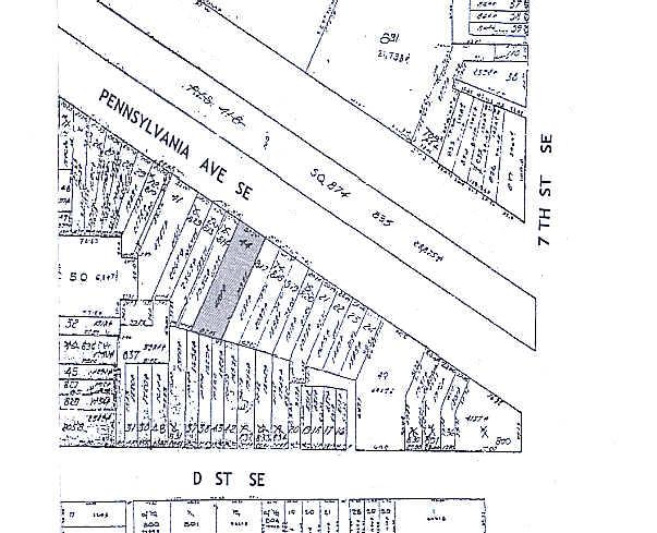 625 Pennsylvania Ave SE, Washington, DC for sale Plat Map- Image 1 of 1