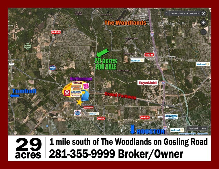 25025 Gosling Rd, Spring, TX for sale - Other - Image 1 of 1