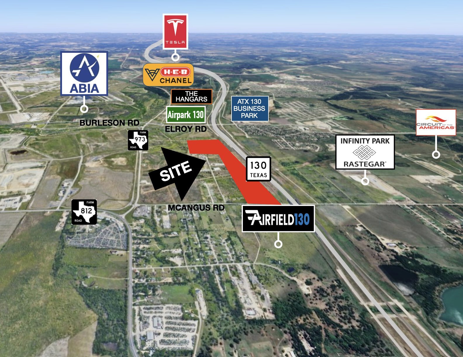 11014 McAngus rd, Del Valle, TX for sale Aerial- Image 1 of 4