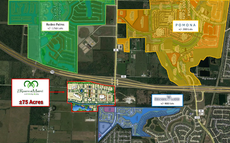Zip Code For Manvel Texas Croix Rd Iowa Ln Manvel Tx 77578 The Reserve At Manvel Loopnet