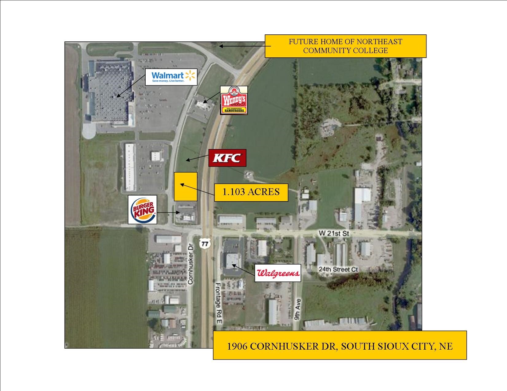 1906 Cornhusker Dr, South Sioux City, NE for sale Building Photo- Image 1 of 1