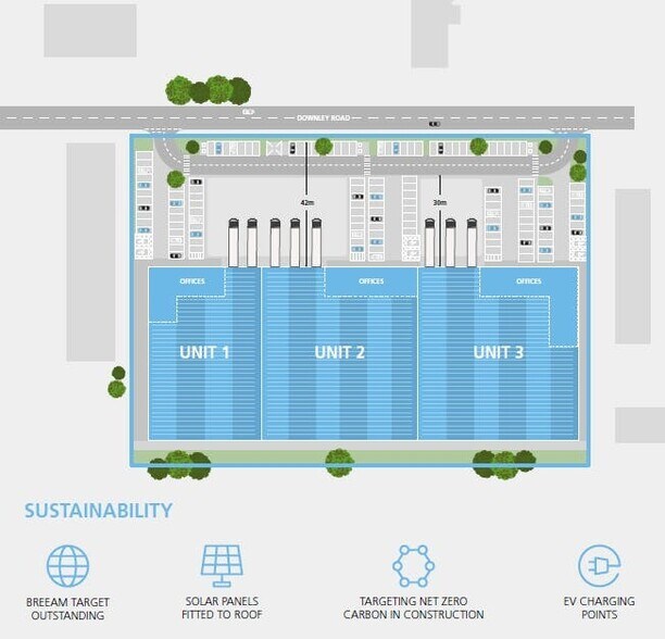 Units 1-3 Downley Rd, Havant for lease - Building Photo - Image 2 of 3