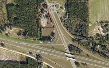 2640 SE CR 255 Rd, Lee, FL - AERIAL  map view