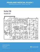 10905 Memorial Hermann Dr, Pearland, TX for lease Floor Plan- Image 1 of 1