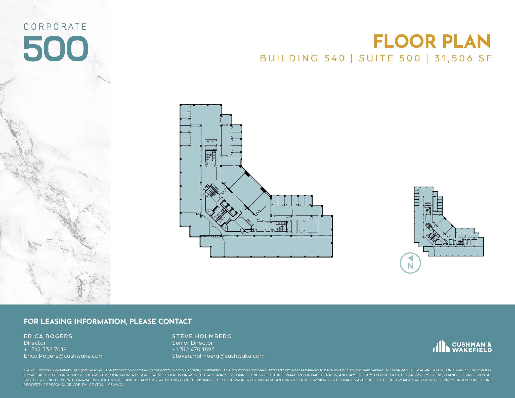 500 Lake Cook Rd, Deerfield, IL for lease Floor Plan- Image 1 of 1