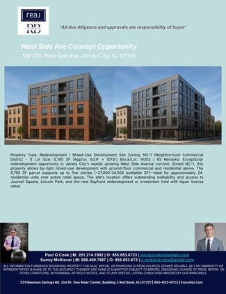 More details for 746 West Side Ave, Jersey City, NJ - Retail for Sale