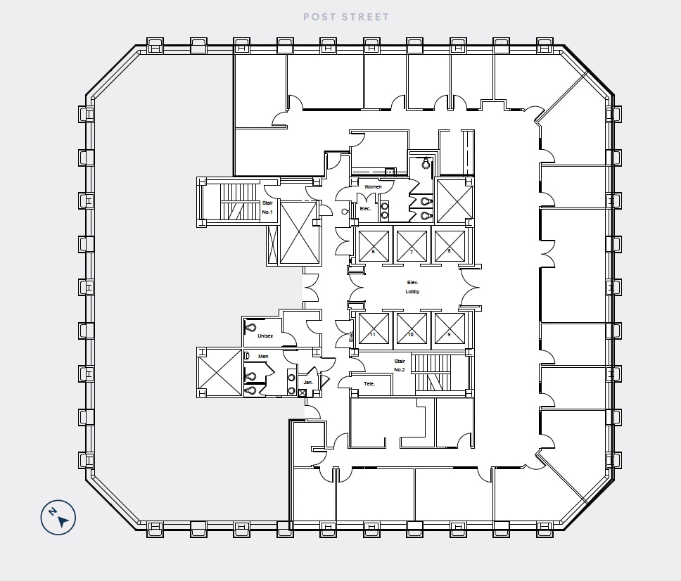 1 Post St, San Francisco, CA for lease Interior Photo- Image 1 of 1