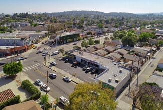 5933-5939 York Blvd, Los Angeles, CA - AERIAL map view - Image1