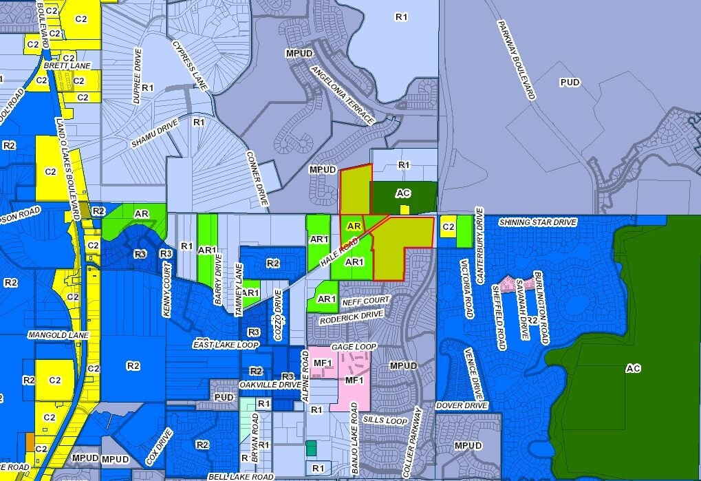 22846 Hale Rd, Land O Lakes, FL 34639 10AC Retail +38AC RESID