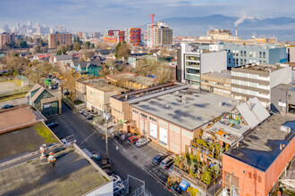 1222 Frances St, Vancouver, BC - aerial  map view