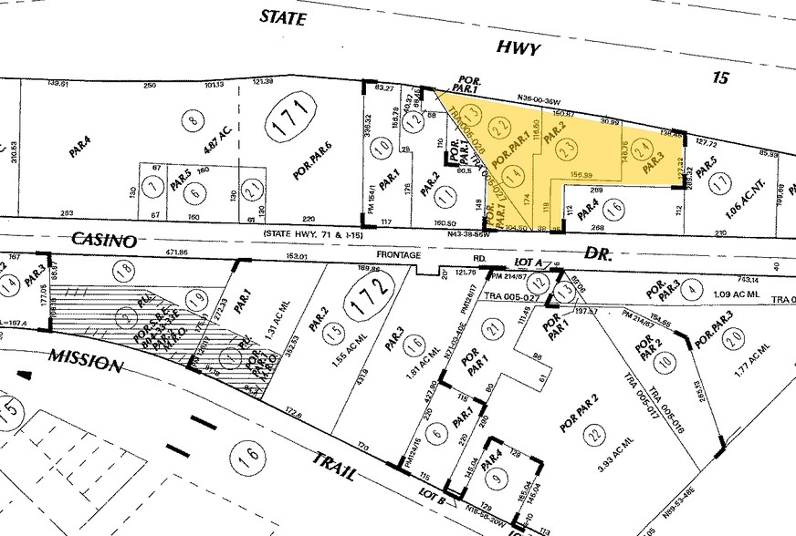 31750-31764 Casino Dr, Lake Elsinore, CA for sale - Plat Map - Image 3 of 25