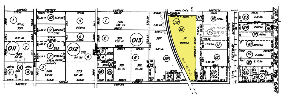 175 Scenic Ave, Santa Rosa, CA for lease - Plat Map - Image 2 of 2