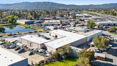 299 E McGlincy Ln, Campbell, CA - AERIAL  map view