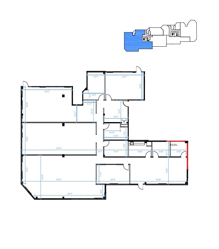 87 Skyway Ave, Toronto, ON for lease Floor Plan- Image 1 of 9