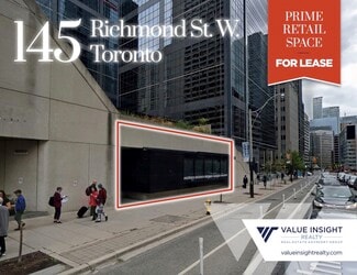 More details for 145 Richmond St W, Toronto, ON - Retail for Lease