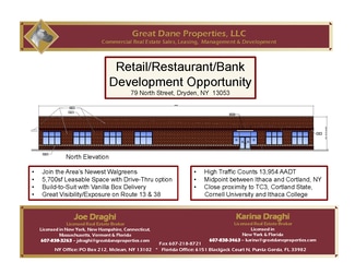 More details for 79 North St, Dryden, NY - Retail for Lease