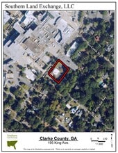 195 King Ave, Athens, GA for lease Aerial- Image 2 of 2