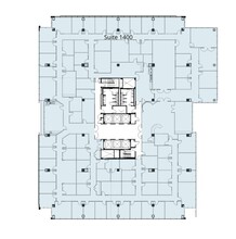 1400 Crystal Dr, Arlington, VA for lease Floor Plan- Image 1 of 1