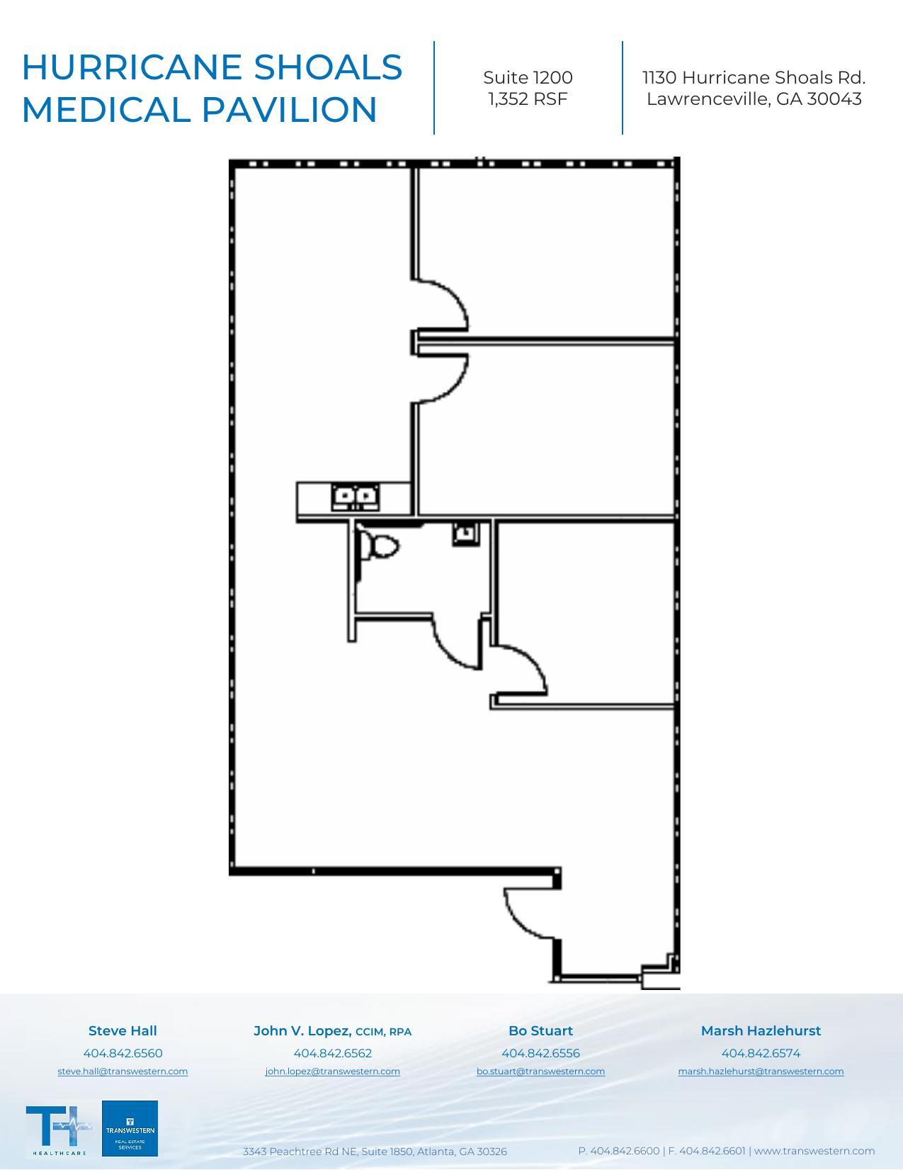 1130 Hurricane Shoals Rd, Lawrenceville, GA for lease Floor Plan- Image 1 of 1