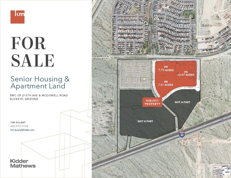 SW McDowell Rd & 215th Ave, Buckeye, AZ for sale - Site Plan - Image 1 of 9