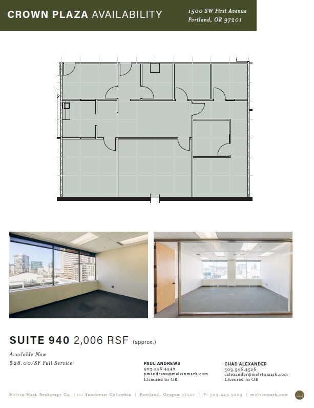 1500 SW 1st Ave, Portland, OR for lease Building Photo- Image 1 of 6