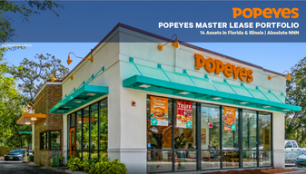 Popeyes Master Lease Portfolio - Drive Through Restaurant