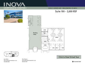 10700 E Geddes Ave, Englewood, CO for lease Floor Plan- Image 2 of 2