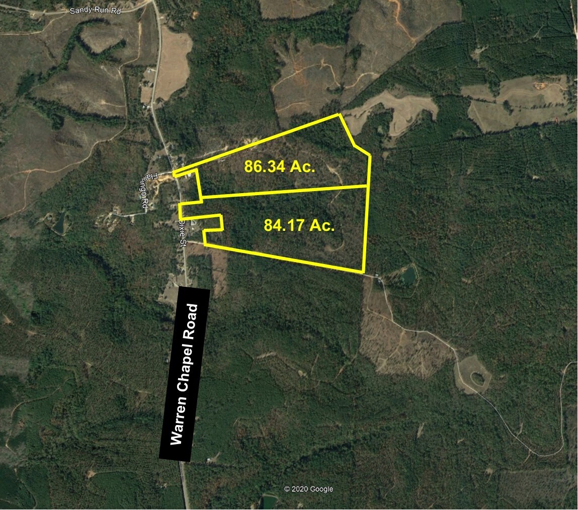 2074 Warren Chapel Rd, Sparta, GA for sale Aerial- Image 1 of 1