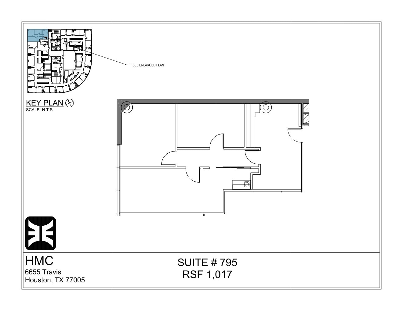 6655 Travis St, Houston, TX for lease Floor Plan- Image 1 of 1