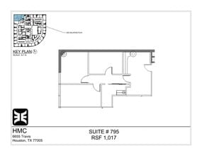6655 Travis St, Houston, TX for lease Floor Plan- Image 1 of 1