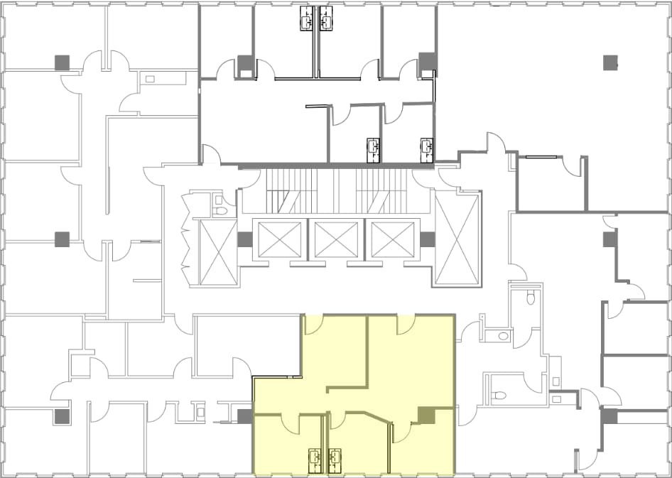 350 Parnassus Ave, San Francisco, CA for lease Floor Plan- Image 1 of 2