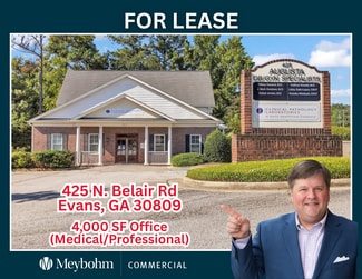 More details for 425 N Belair Rd, Evans, GA - Office for Lease