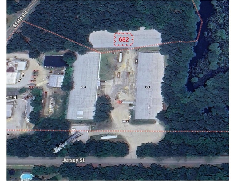 682 Jersey St, Cheraw, SC for lease - Aerial - Image 1 of 9