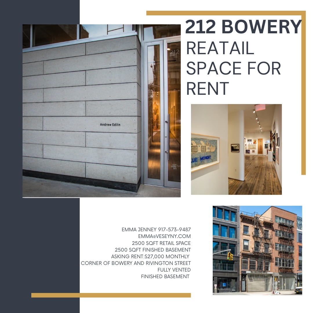 212 Bowery, New York, NY for lease Building Photo- Image 1 of 11