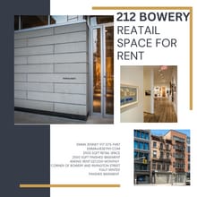 212 Bowery, New York, NY for sale Building Photo- Image 1 of 1
