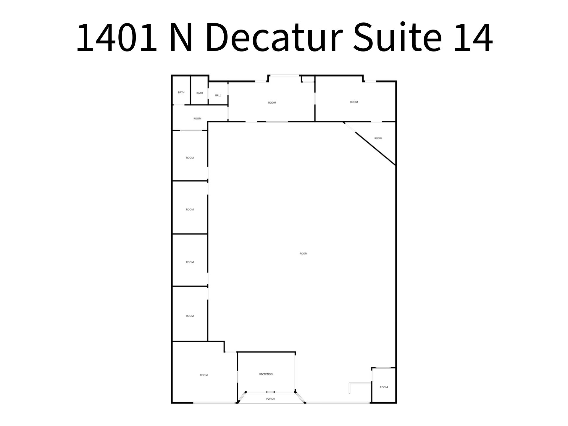 1401 N Decatur Blvd, Las Vegas, NV for lease Floor Plan- Image 1 of 1