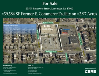 More details for 235 N Reservoir St, Lancaster, PA - Retail for Sale