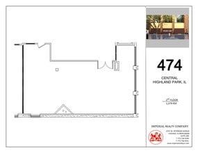 474 Central Ave, Highland Park, IL for lease Site Plan- Image 2 of 2